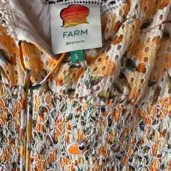 FARM Rio Vibrant Yellow Floral Maxi Dress - Picture 4 of 8